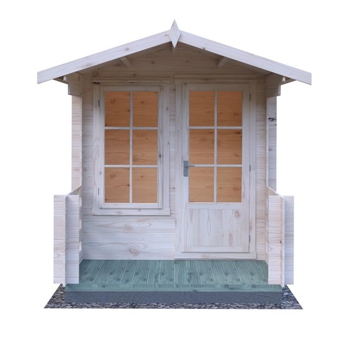 Maulden log cabin with - 7,