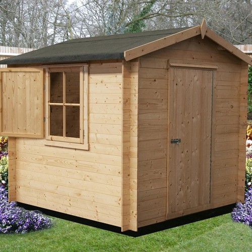 Camelot log cabin - log,
