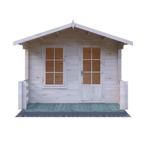 Maulden log cabin with - x, 10