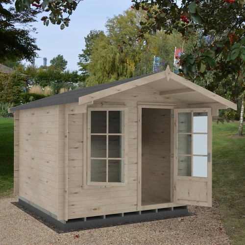 Crinan log cabin - log,