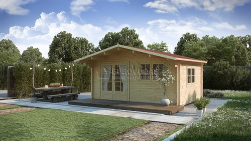 Log cabin monaco - 5x5m/, 44