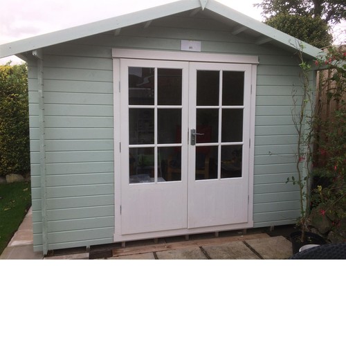 Barnsdale log cabin - x, 10