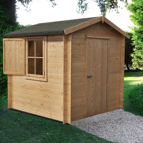 Camelot log cabin - x,