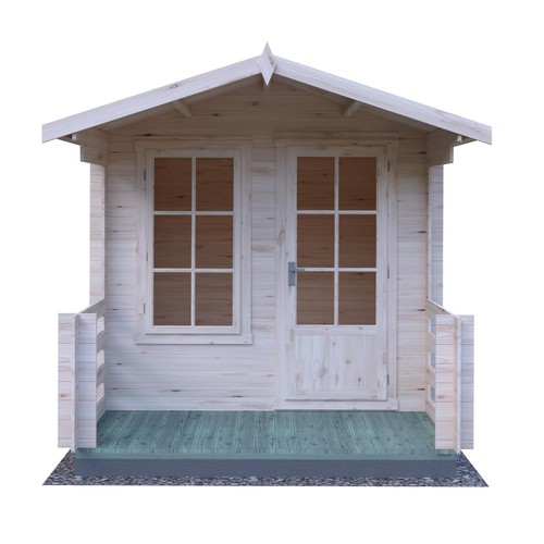 Maulden log cabin with - 8,