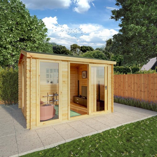 Log cabin wooden - x, 3m